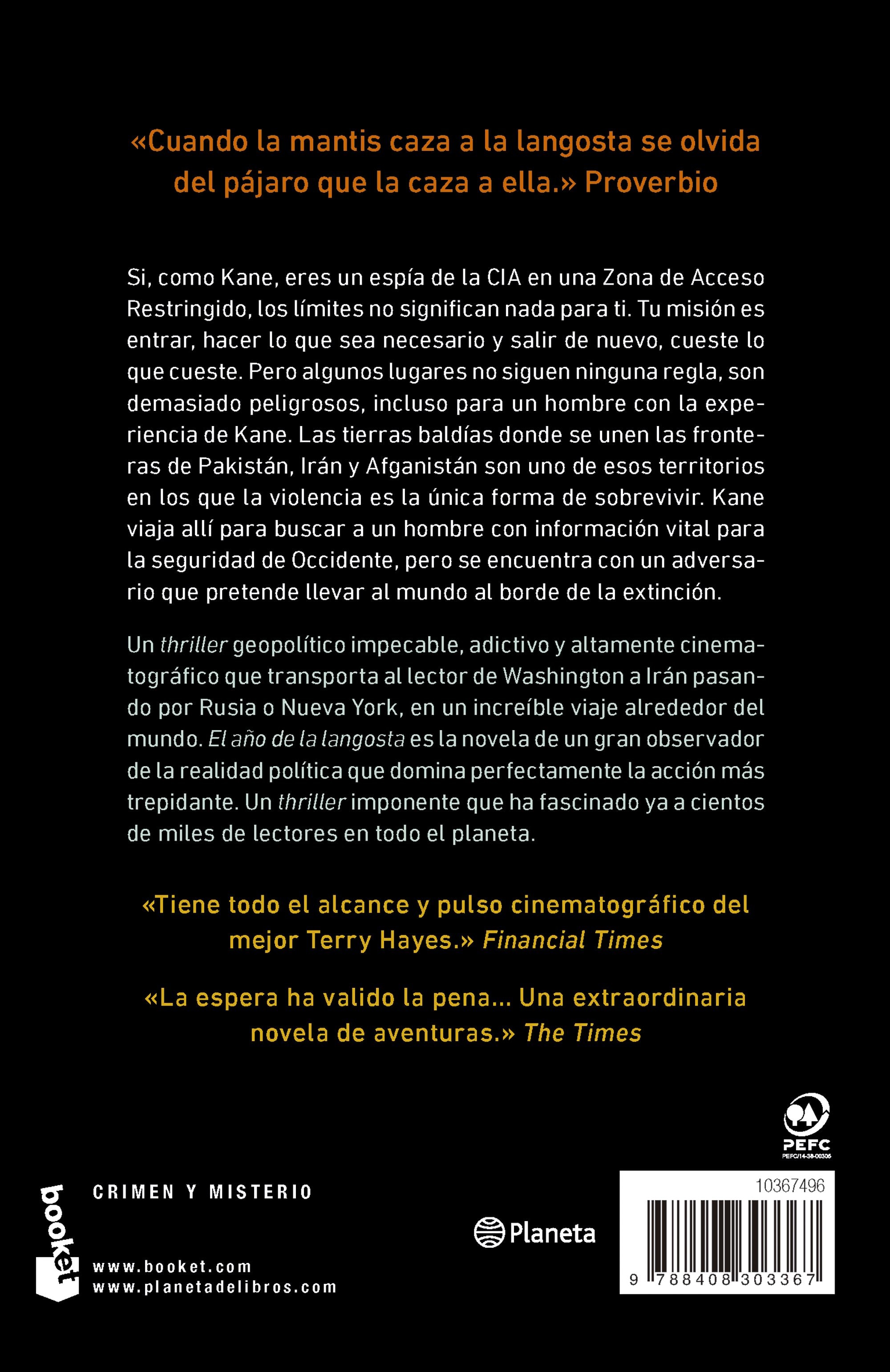 El año de la langosta (Bolso) 2