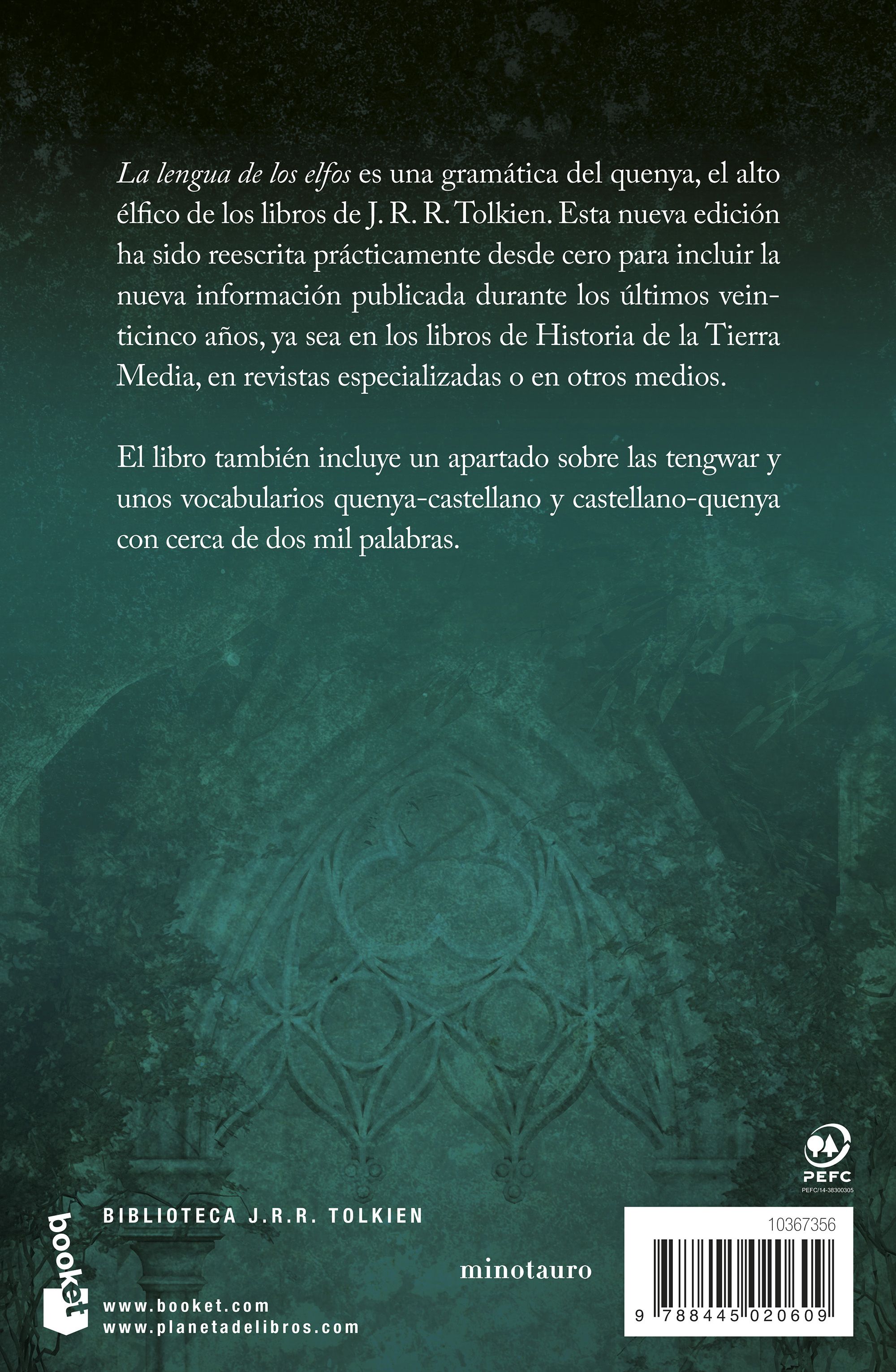 La lengua de los elfos: Una gramática descriptiva para el quenya de J. R. R. Tolkien (Bolso) 2