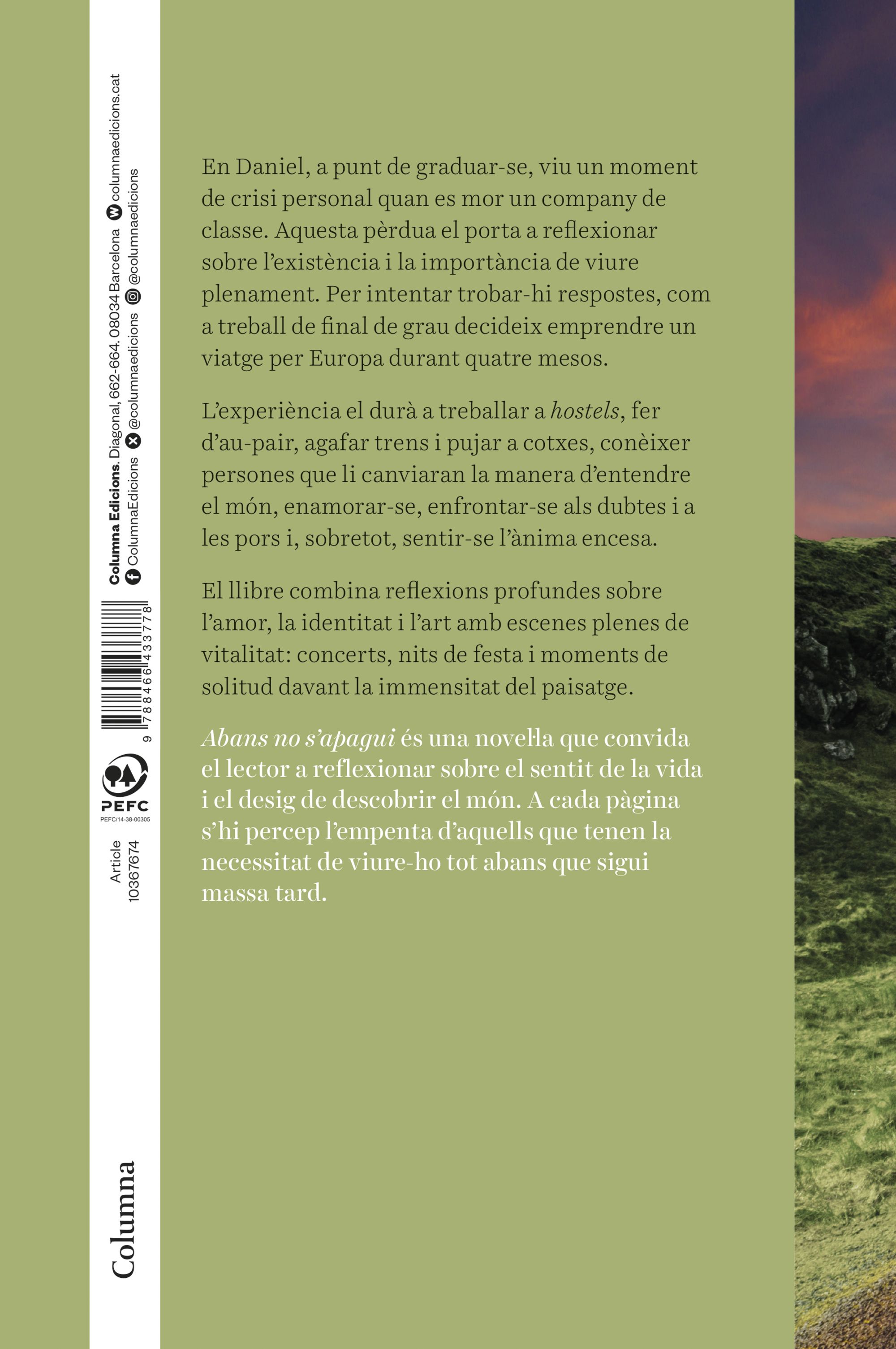 Abans no s'apagui: Premi Carlemany 2024 (Capa mole com abas) 2