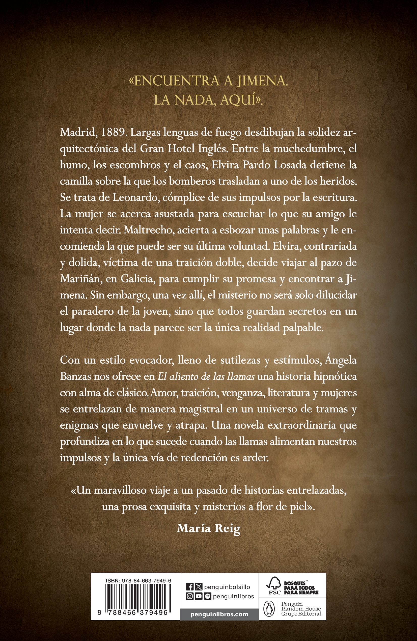 El aliento de las llamas (Bolso) 2
