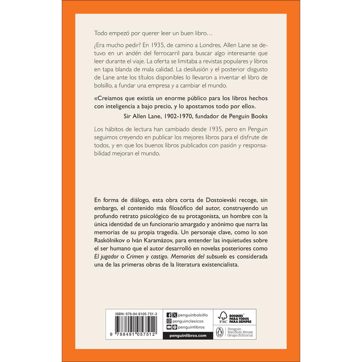 Memorias del subsuelo: Ediciones icónicas 2