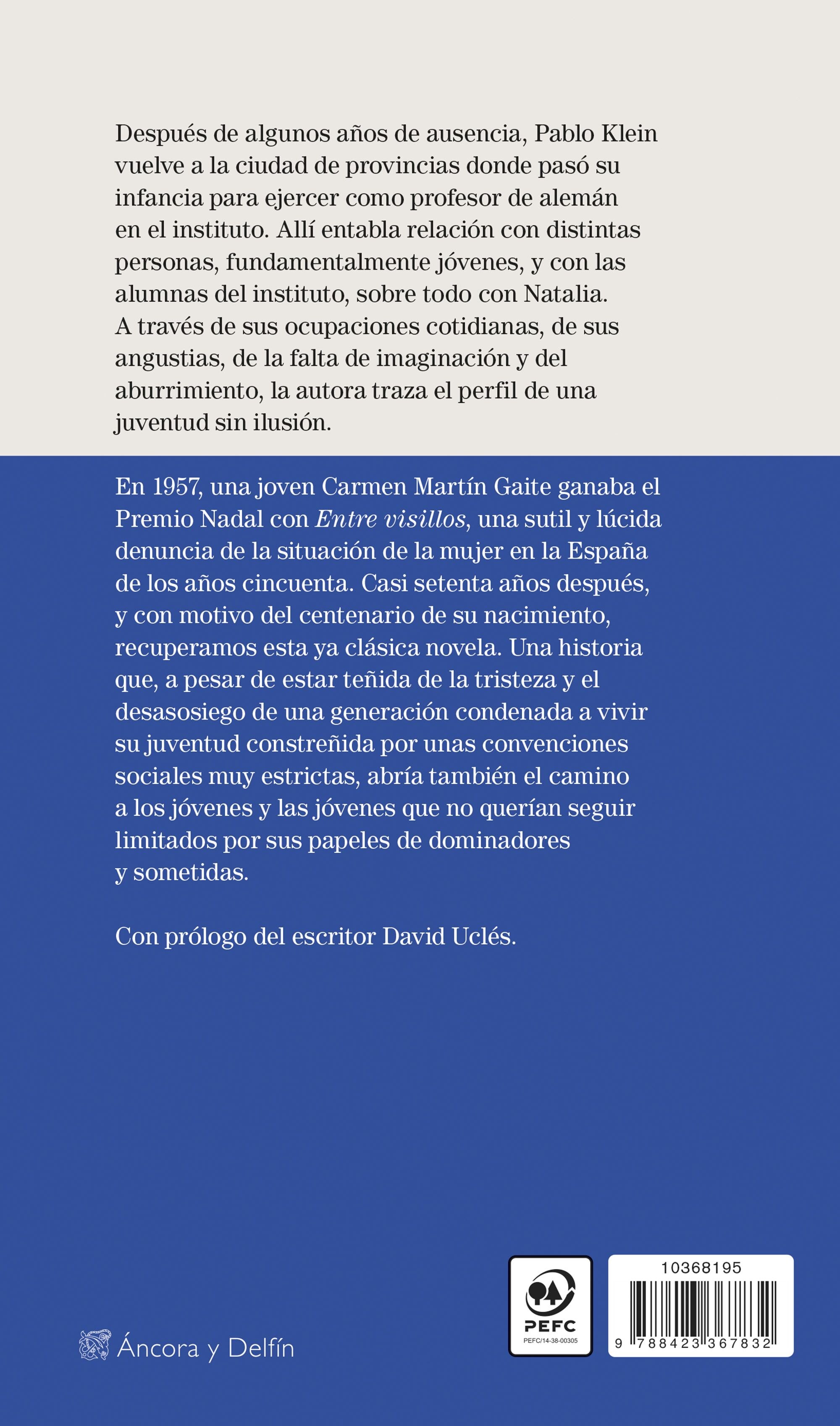 Entre visillos: Prólogo de David Uclés 2