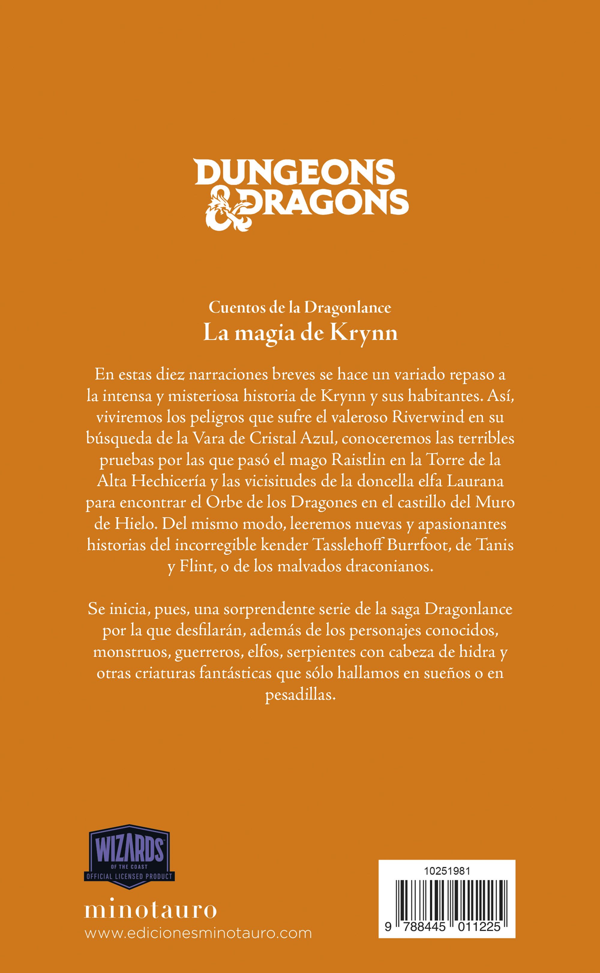 Cuentos de la Dragonlance nº 01/06 La magia de Krynn (Capa mole com abas) 2