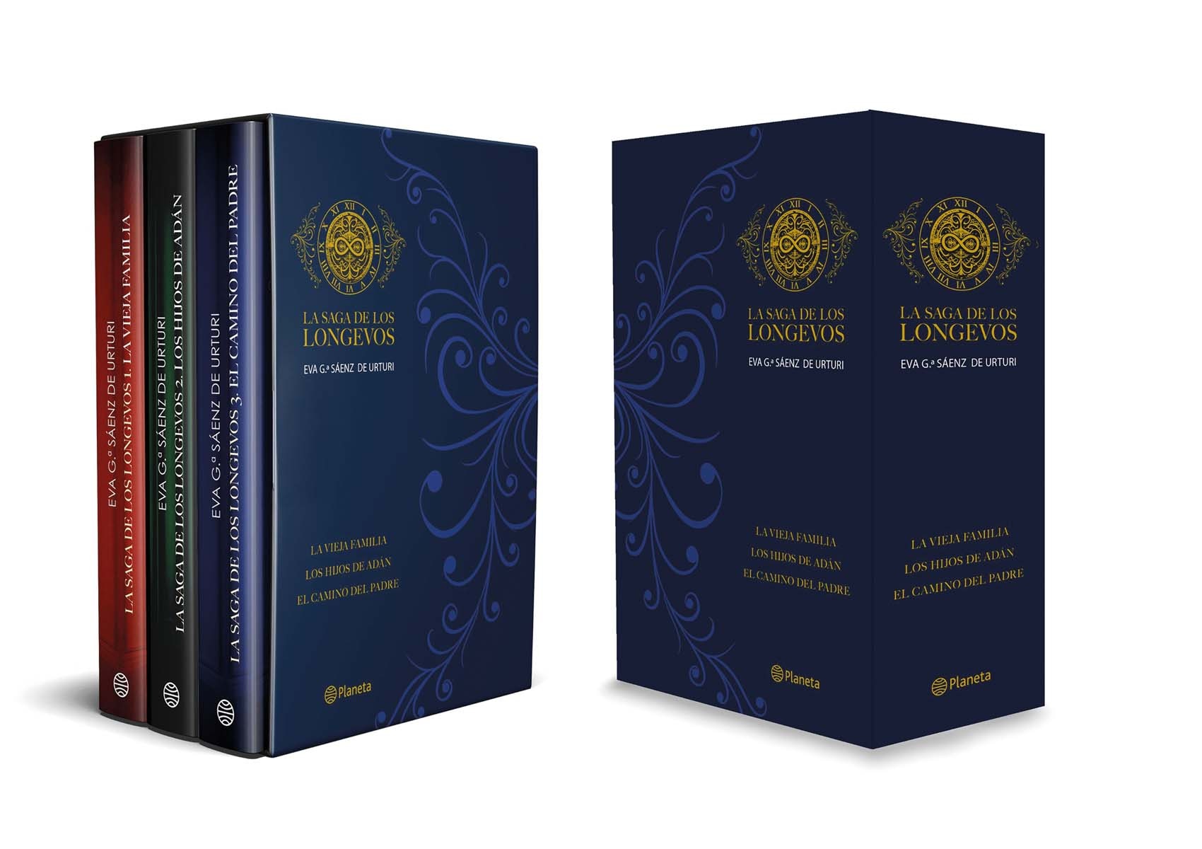 Estuche La saga de los longevos: (La Vieja Familia + Los Hijos de Adán + El Camino del Padre) 1