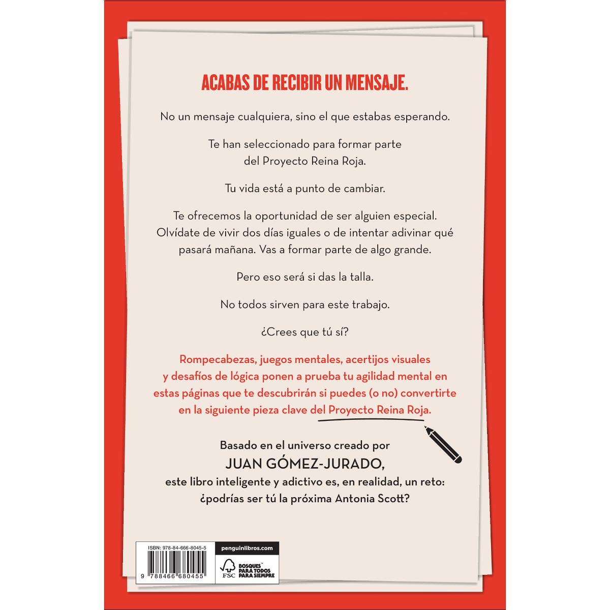 Reina Roja. El Desafío: Retos y acertijos para mentes especiales (Capa mole) 2