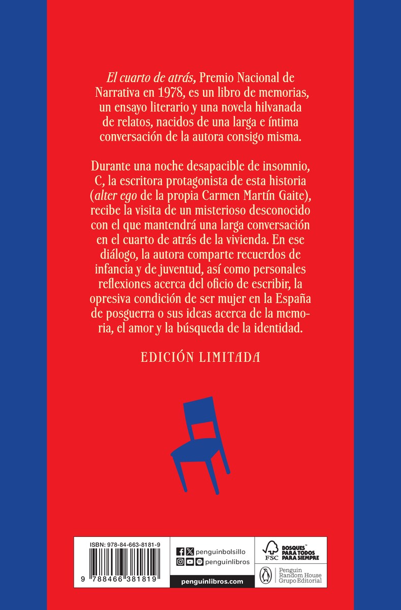 El cuarto de atrás (edición limitada) (Bolso) 2