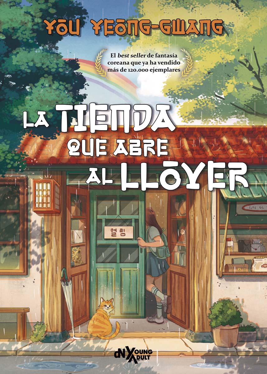 Imagem 0 de La tienda que abre al llover (Capa mole com abas)