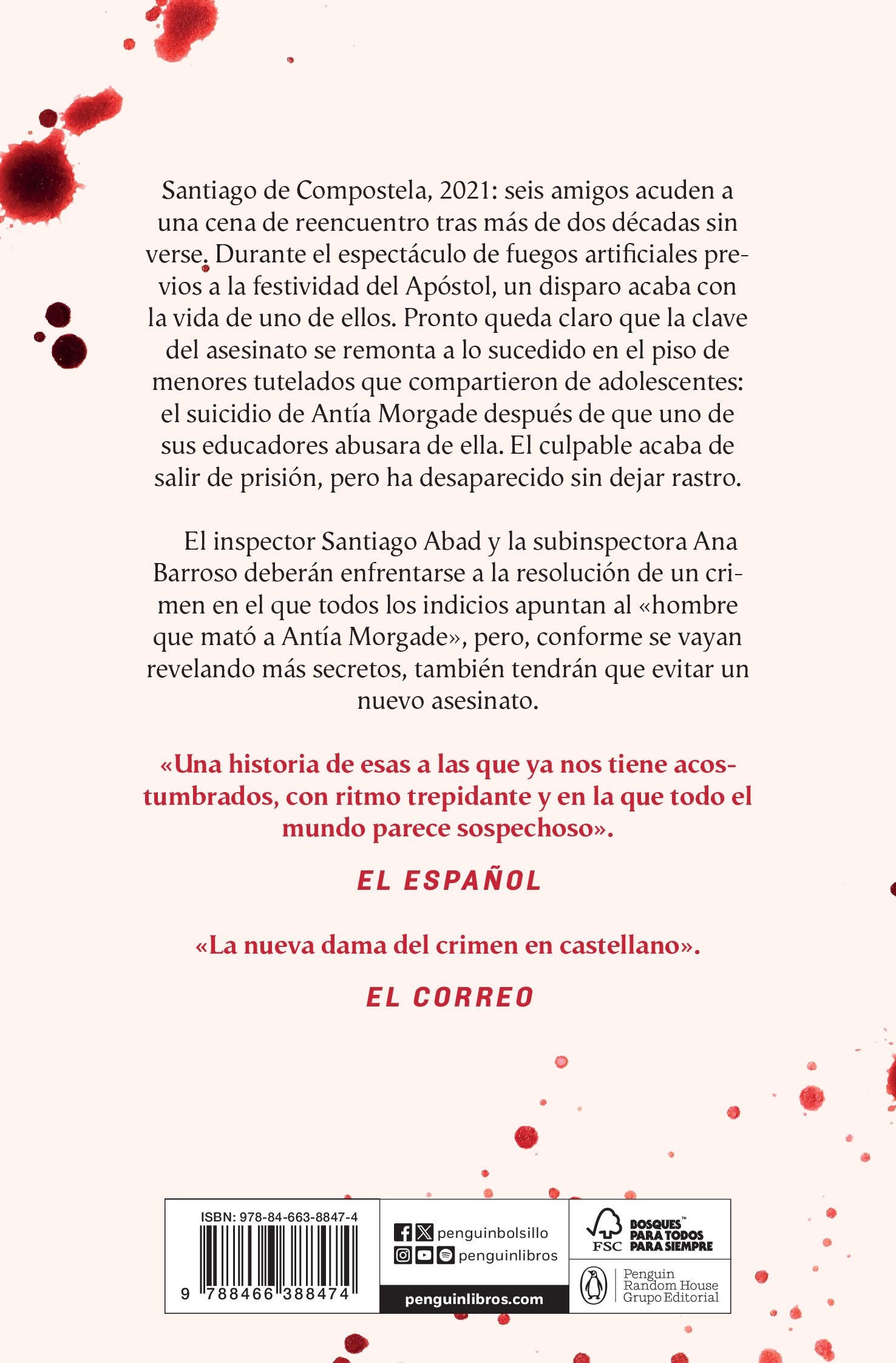 El hombre que mató a Antía Morgade (Inspectores Abad y Barroso 3) (Bolso) 2