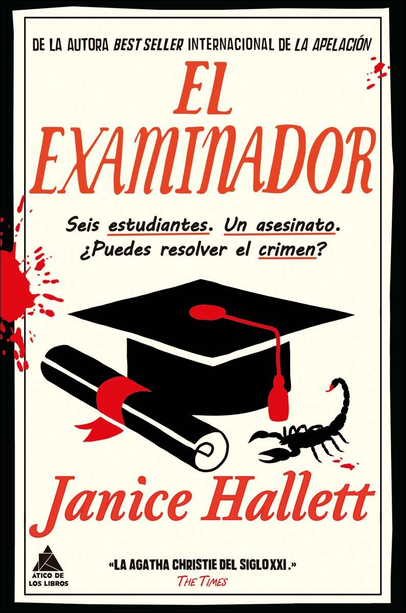 Imagem 0 de El examinador: Seis estudiantes. Un asesinato. ¿Puedes resolver el crimen? (Capa mole com abas)