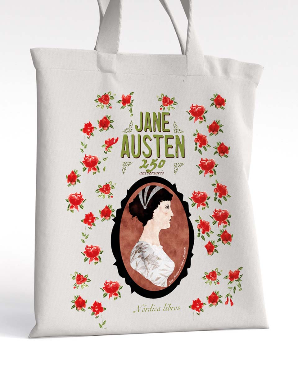 Bolsa de tela 250 aniversario jane austen 1