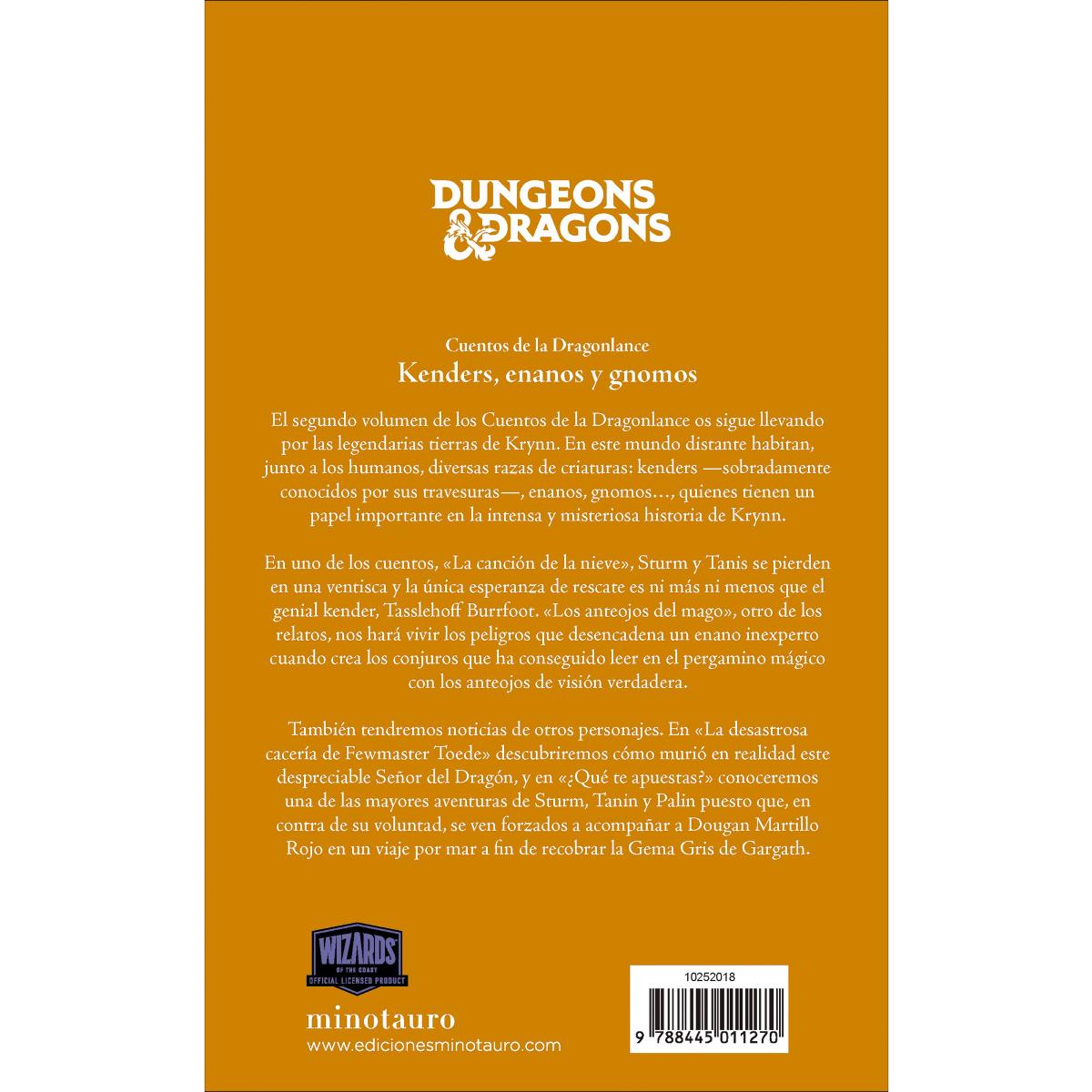 Cuentos de la Dragonlance nº 02/06 Kenders, enanos y gnomos (Capa mole com abas) 2