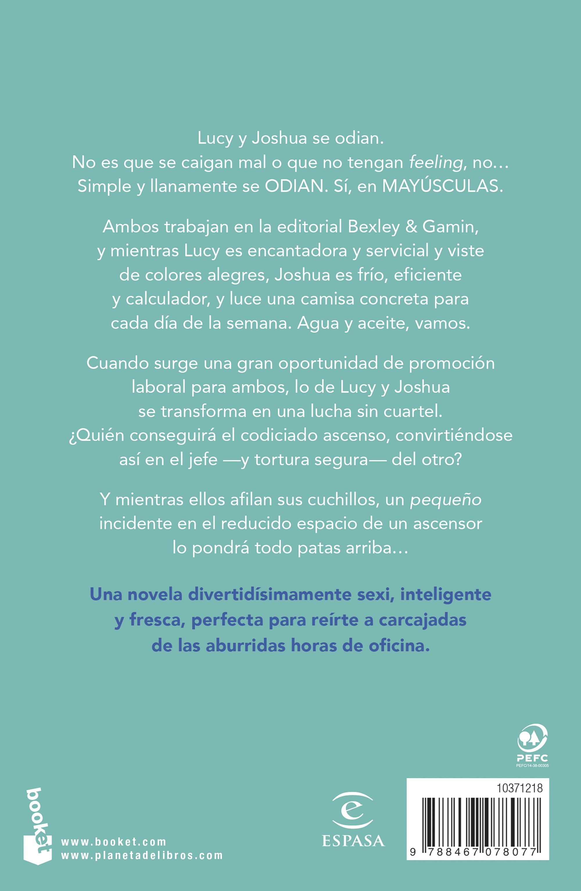 Cariño, cuánto te odio (The Hating Game) (Bolso) 2