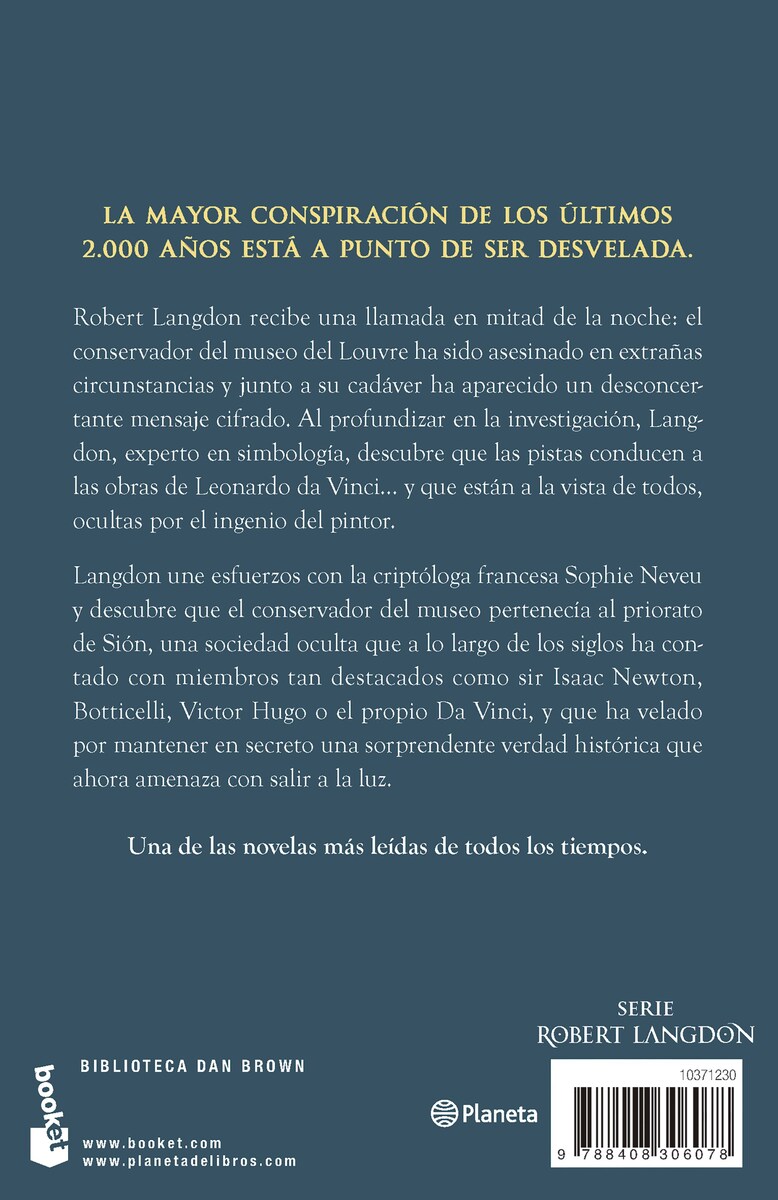 El código Da Vinci: Serie Robert Langdon (Bolso) 2