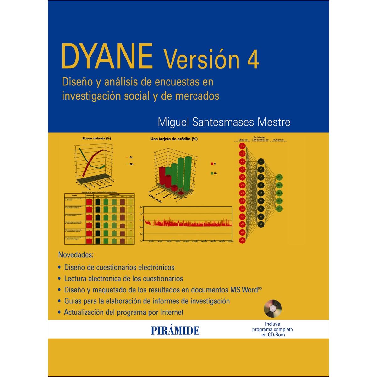 Imagem 0 de DYANE versión 4: Diseño y análisis de encuestas en investigación social y de mercados (Capa dura)