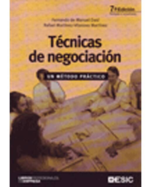 Técnicas de negociación: Un método práctico (Capa mole com abas) 1