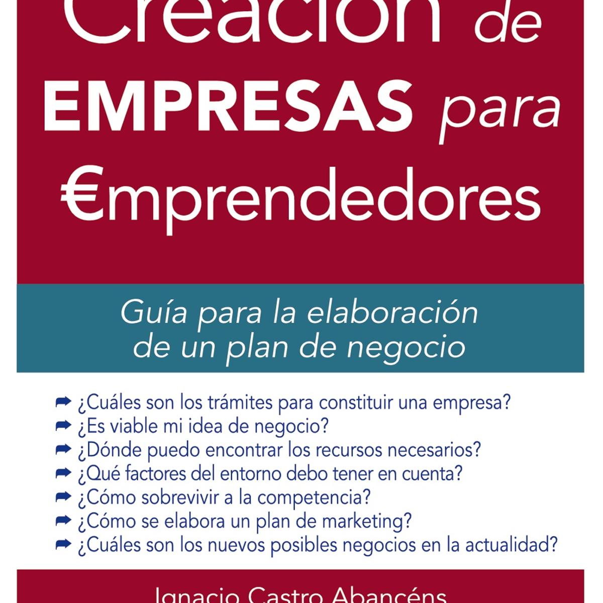 Creación de empresas para emprendedores (Capa mole com abas) 1