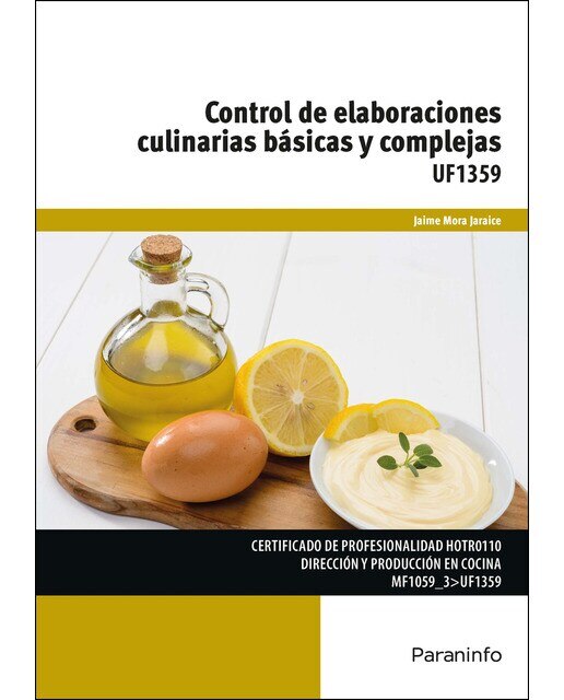 Control de elaboraciones culinarias básicas y complejas(Tapa blanda) 1