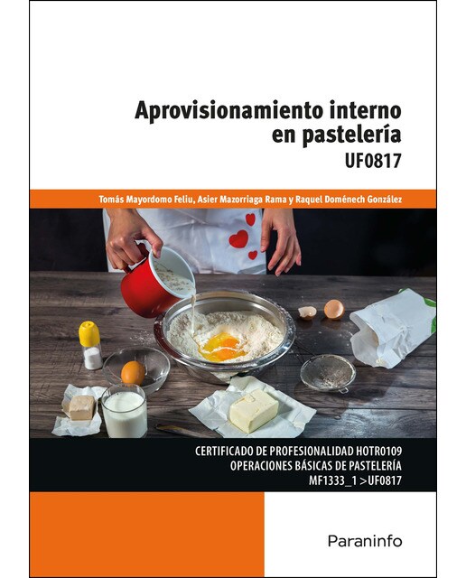 Aprovisionamiento interno en pastelería