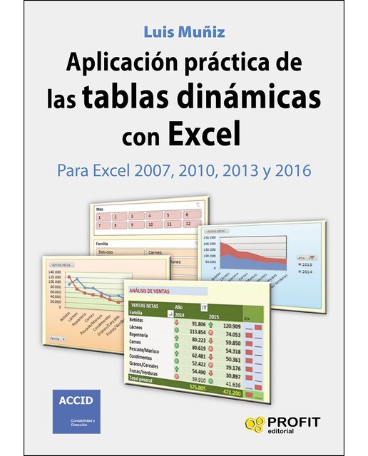 Aplicación práctica de las tablas dinámicas con Excel: Para Excel 2007, 2010, 2013 y 2016 1