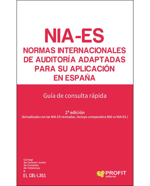 Normas Internacionales De Auditoría Adaptadas Para Su Aplicación En España: Guía De Consulta Rápida 1