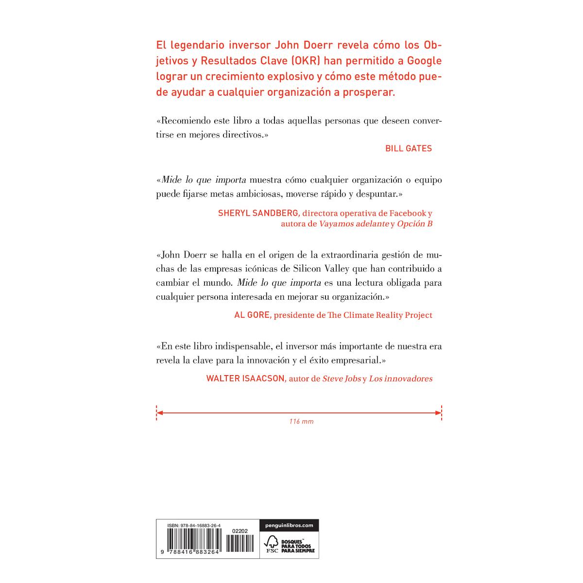 Mide lo que importa: Cómo Google, Bono y la Fundación Gates cambian el mundo con OKR (Capa dura) 2