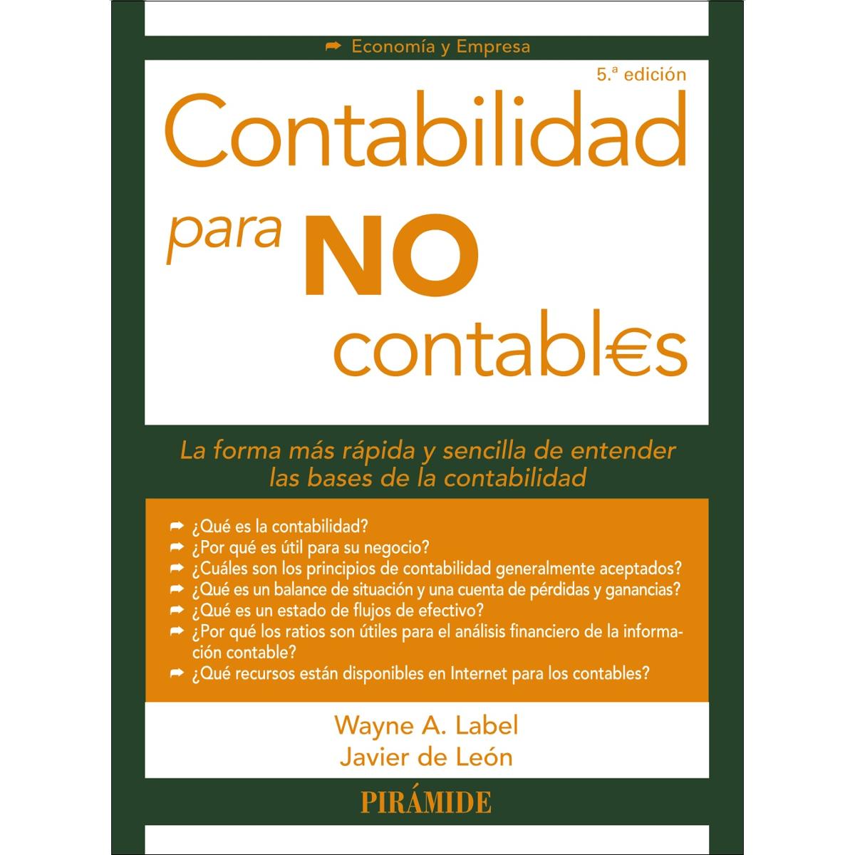 Contabilidad para no contables (Capa mole com abas) 1