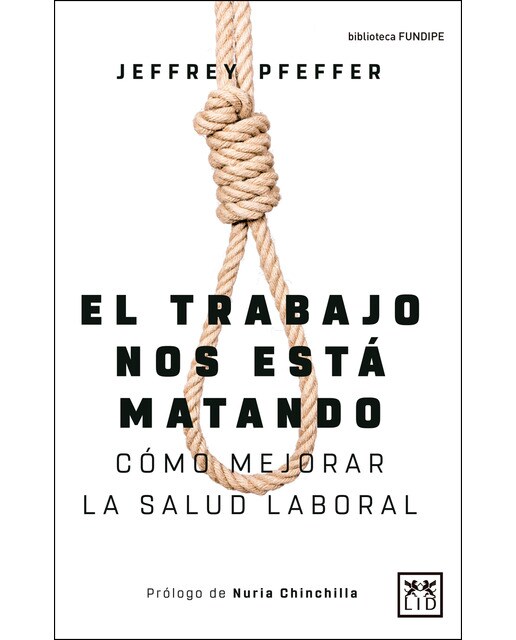 El trabajo nos está matando: Cómo mejorar la salud laboral(Tapa blanda) 1