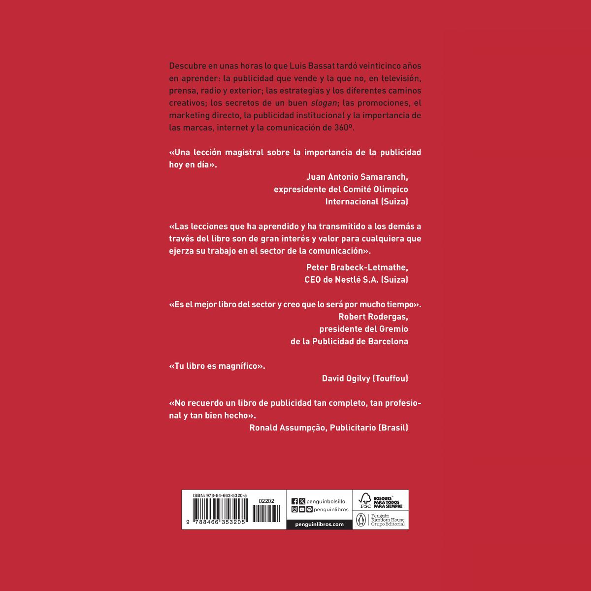 El libro rojo de la publicidad (ed. actualizada) (Bolso) (Capa mole) 2