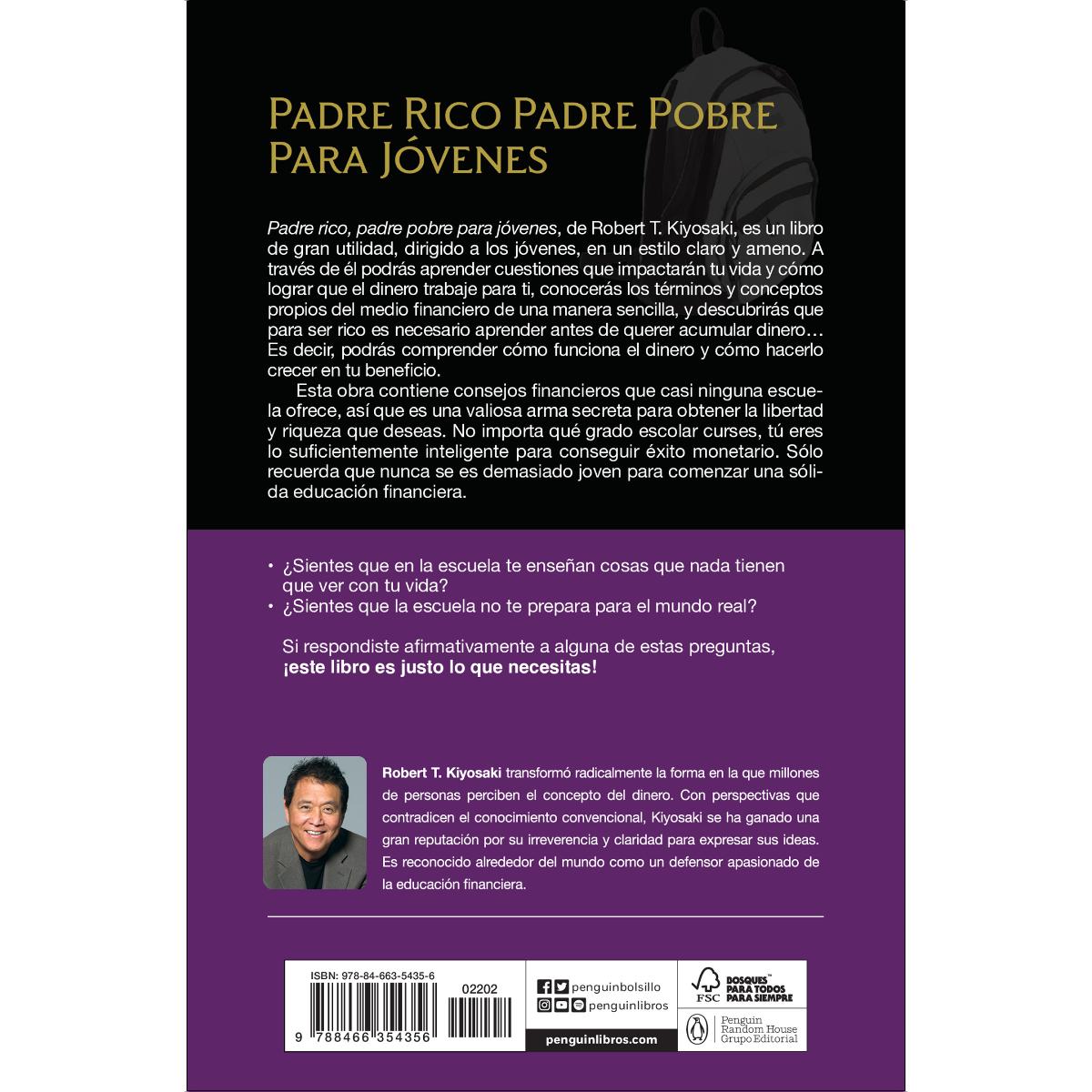 Padre rico, padre pobre para jóvenes: ¡Los secretos para ganar dinero que no te enseñan en la escuela!  (Bolsillo) (Tapa blanda) 2