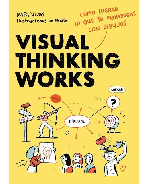 Visual Thinking Works: Cómo lograr lo que te propongas con dibujos  (Tapa blanda con solapas)