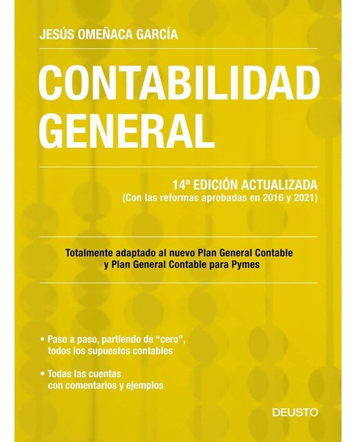 Imagem 0 de Contabilidad general: 14ª Edición actualizada (Con las reformas aprobadas en 2016 y 2021) (Capa mole)
