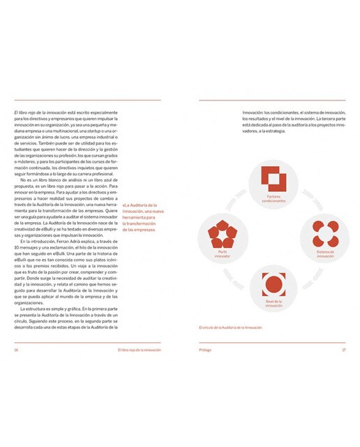El libro rojo de la innovación (con introducción de Ferran Adrià): Guía para auditar el sistema innovador de la empresa revisando el caso (Capa mole) 4