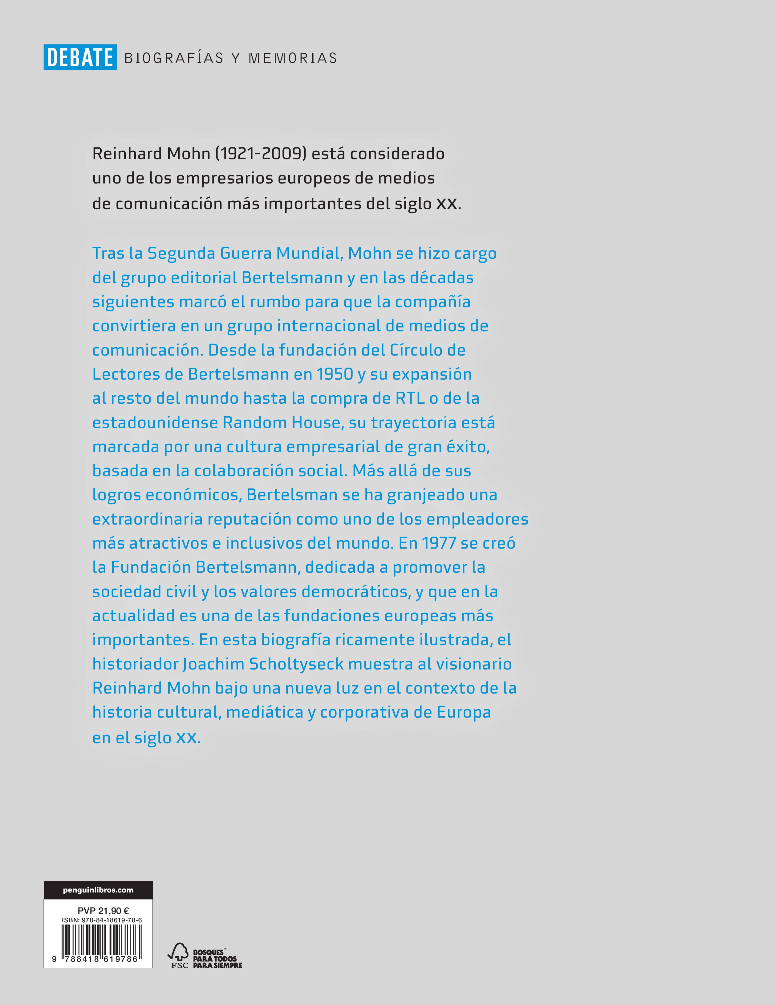 Reinhard Mohn: Un siglo emprendiendo (Capa dura) 2