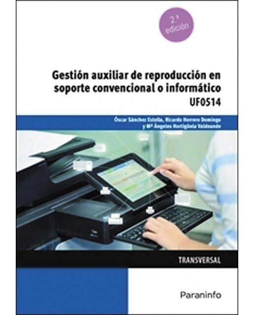 Imagem 0 de Gestión auxiliar de reproducción en soporte convencional o informático(Tapa blanda)