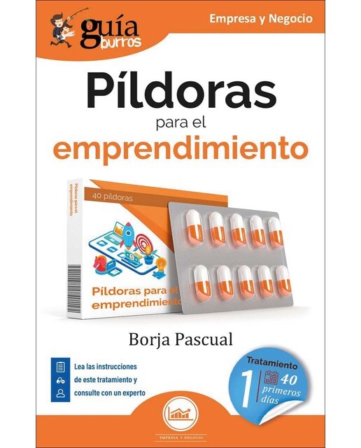 GuíaBurros: Píldoras para el emprendimiento: Tratamiento para los primeros 40 días (Capa mole com abas) 1