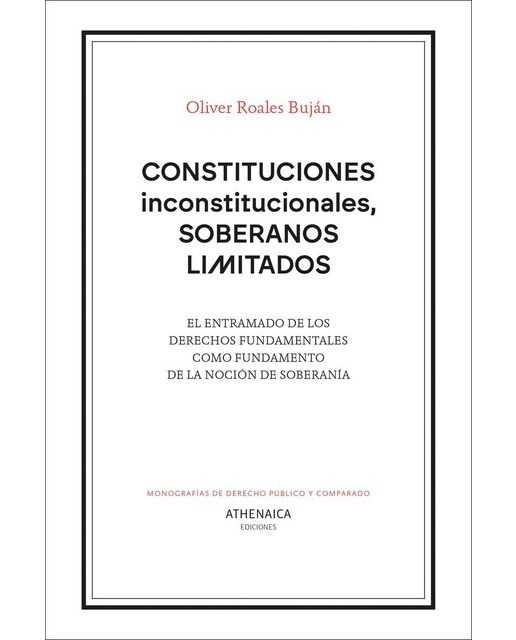 Constituciones inconstitucionales, soberanos limitados (Capa mole com abas) 1