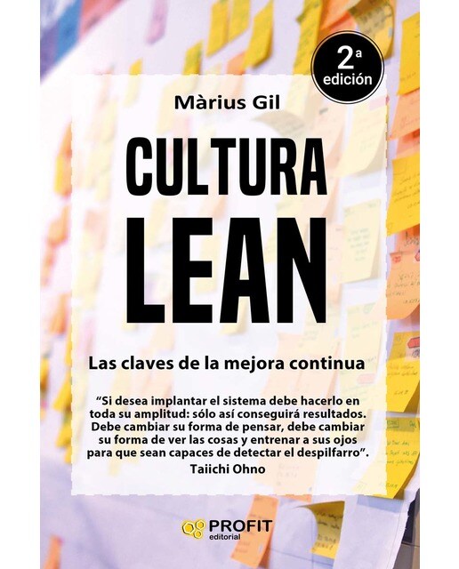 Cultura Lean: Las claves de la mejora continua (Capa mole com abas) 1