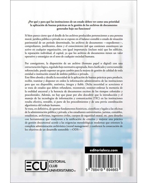 Edición ampliada. Orientaciones formativas sobre buenas prácticas de gestión de documentos y archivos de las personas físicas y jurídicas (Capa mole) 1