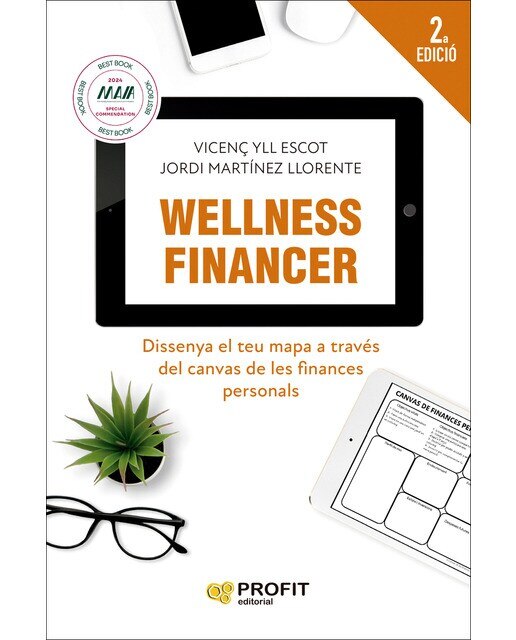 Wellness financer: Dissenya el teu mapa a través del canvas de les finances personals (Capa mole com abas) 1