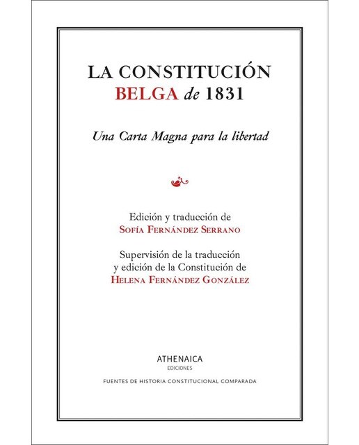La constitución belga de 1831: Una Carta Magna para la libertad (Capa mole com abas) 1