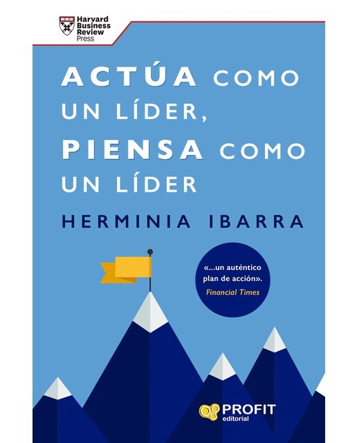 Actúa como un líder, piensa como un líder (Capa mole com abas) 1
