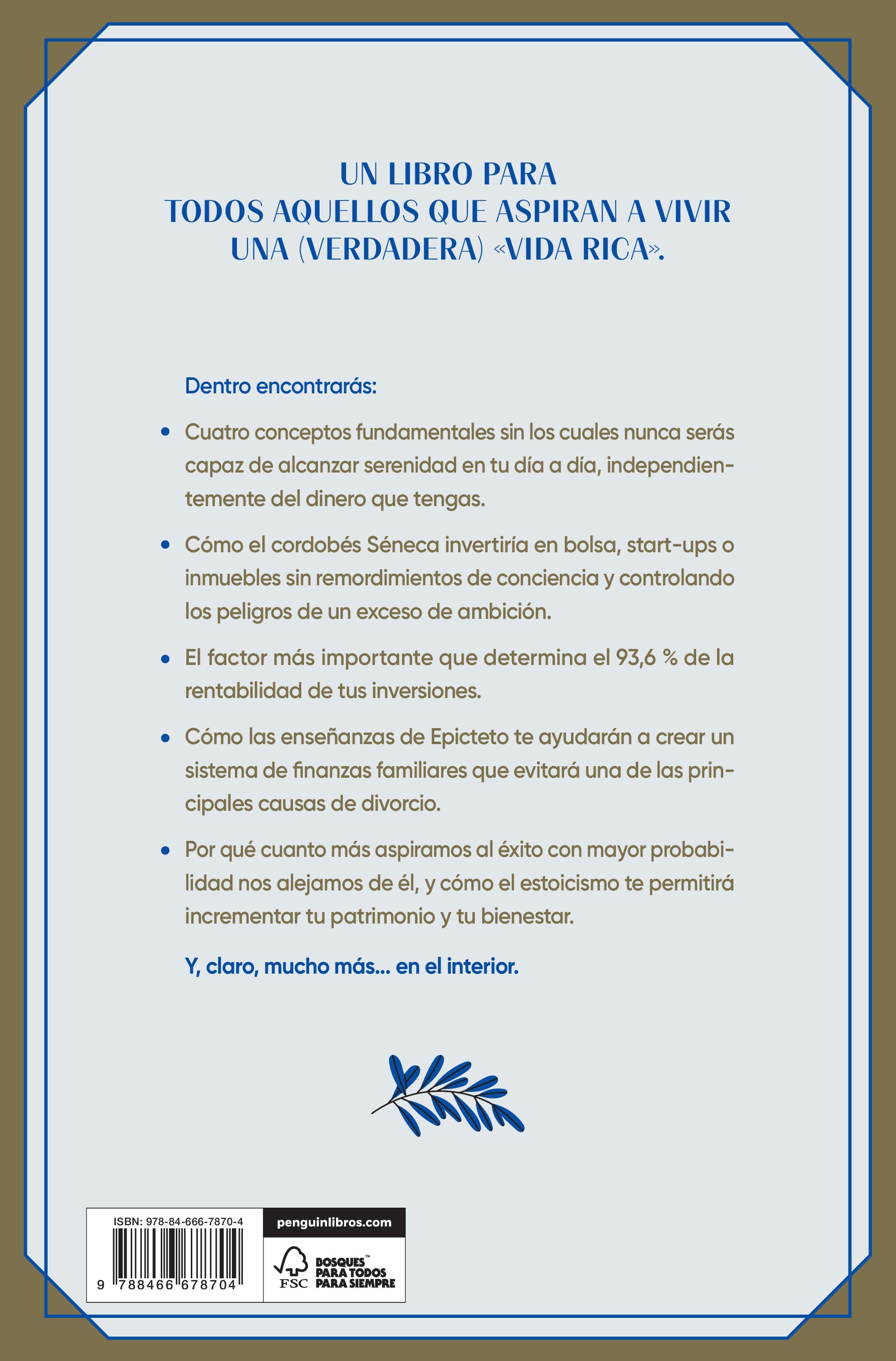 Abundantia. Estoicismo para inversores: Sabiduría clásica para aplicar en tu carrera, tus inversiones y tu vida (Capa mole) 2