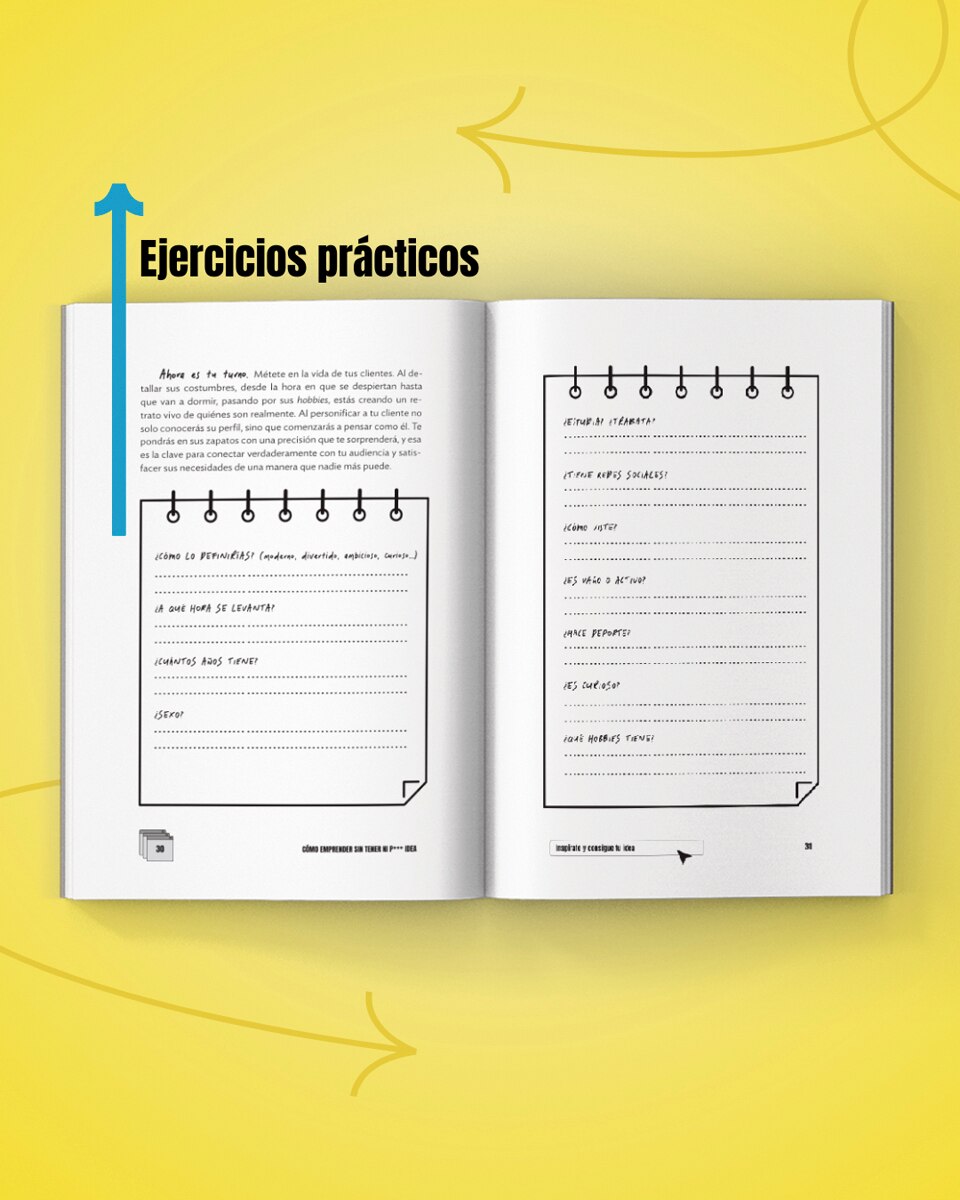 Cómo emprender sin tener ni puta idea (Capa mole com abas) 3