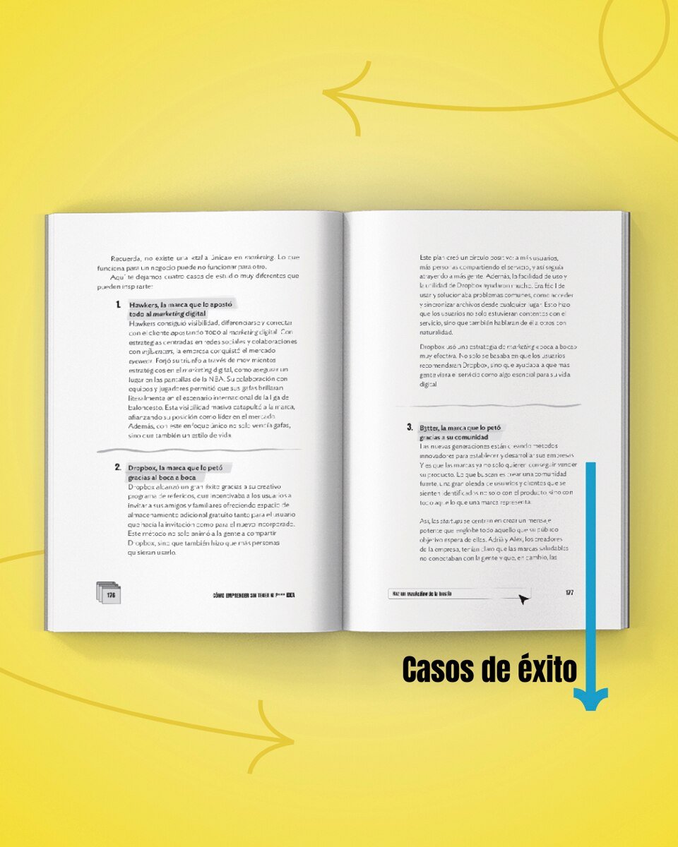 Cómo emprender sin tener ni puta idea (Capa mole com abas) 4