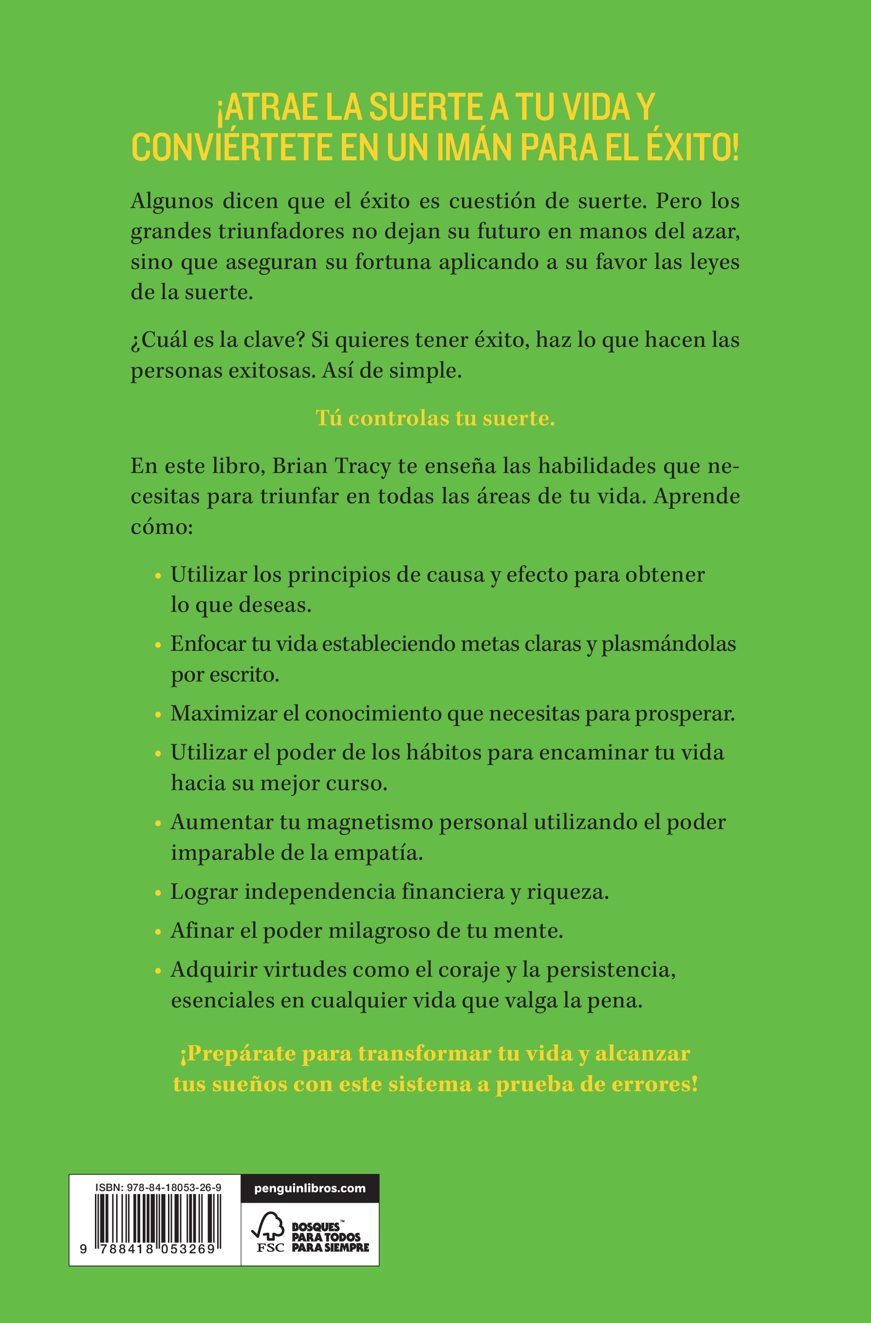 Las leyes de la suerte: Un sistema para el éxito a prueba de errores (Capa mole) 2