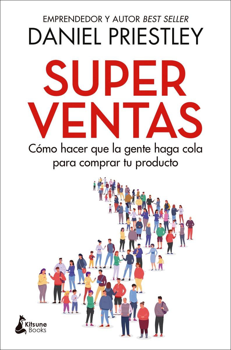 Imagem 0 de Superventas: Cómo hacer que la gente haga cola  para comprar tu producto (Capa mole com abas)