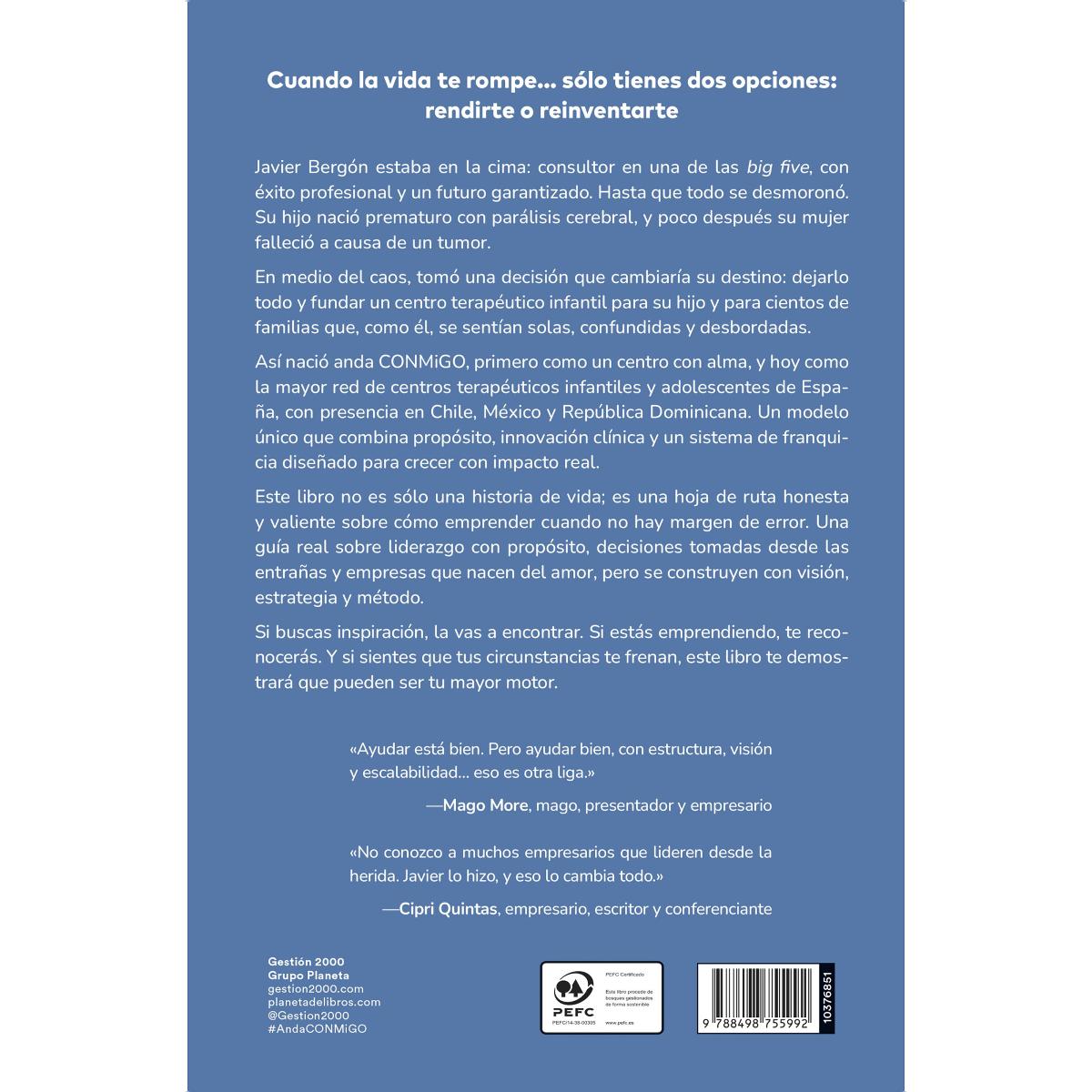 anda CONMiGO: De 0 a 100 franquicias en 4 años: nadie crea algo extraordinario desde la calma, yo lo hice desde el caos (Capa mole com abas) 2