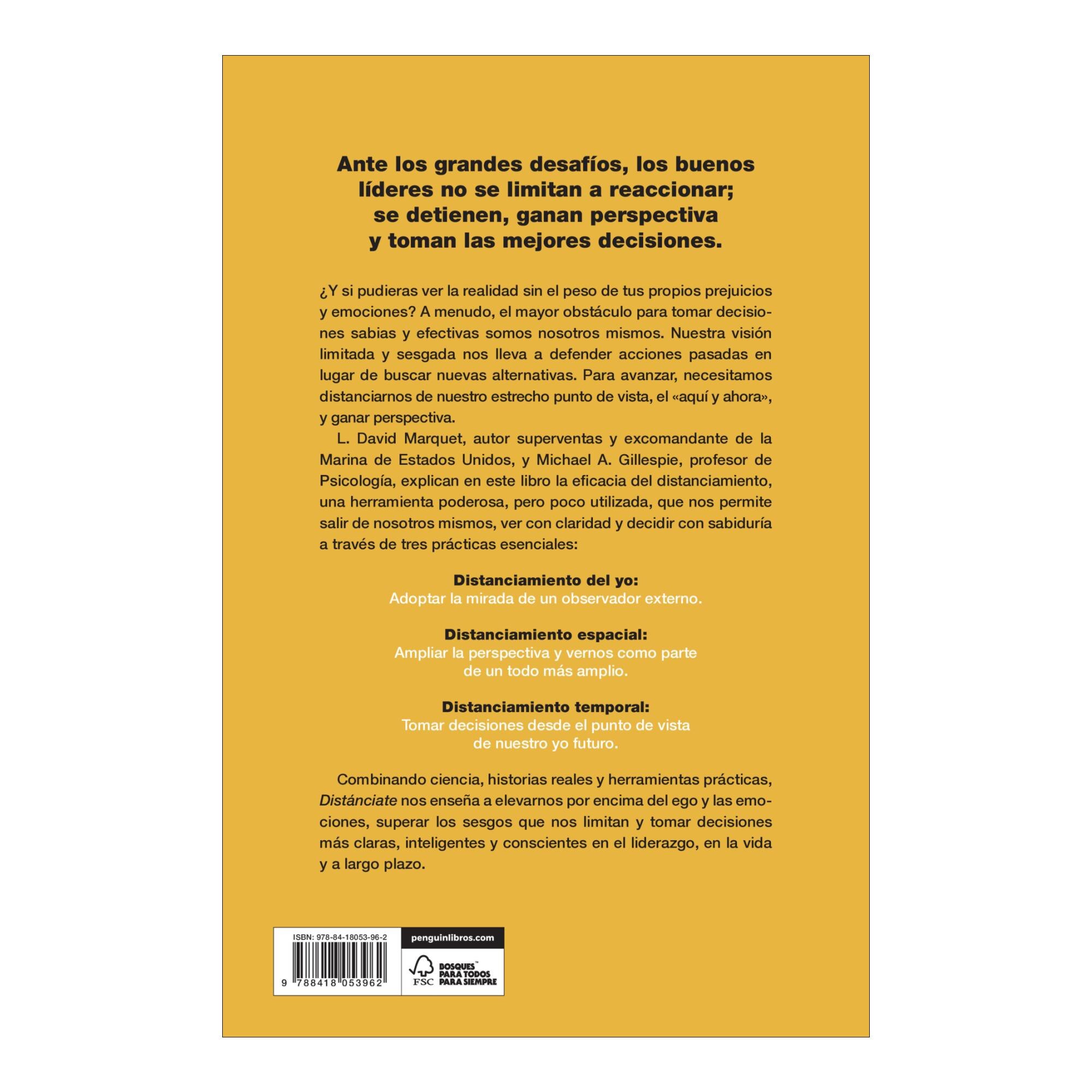 Distánciate: Gana perspectiva para pensar con claridad y tomar mejores decisiones (Capa mole) 2