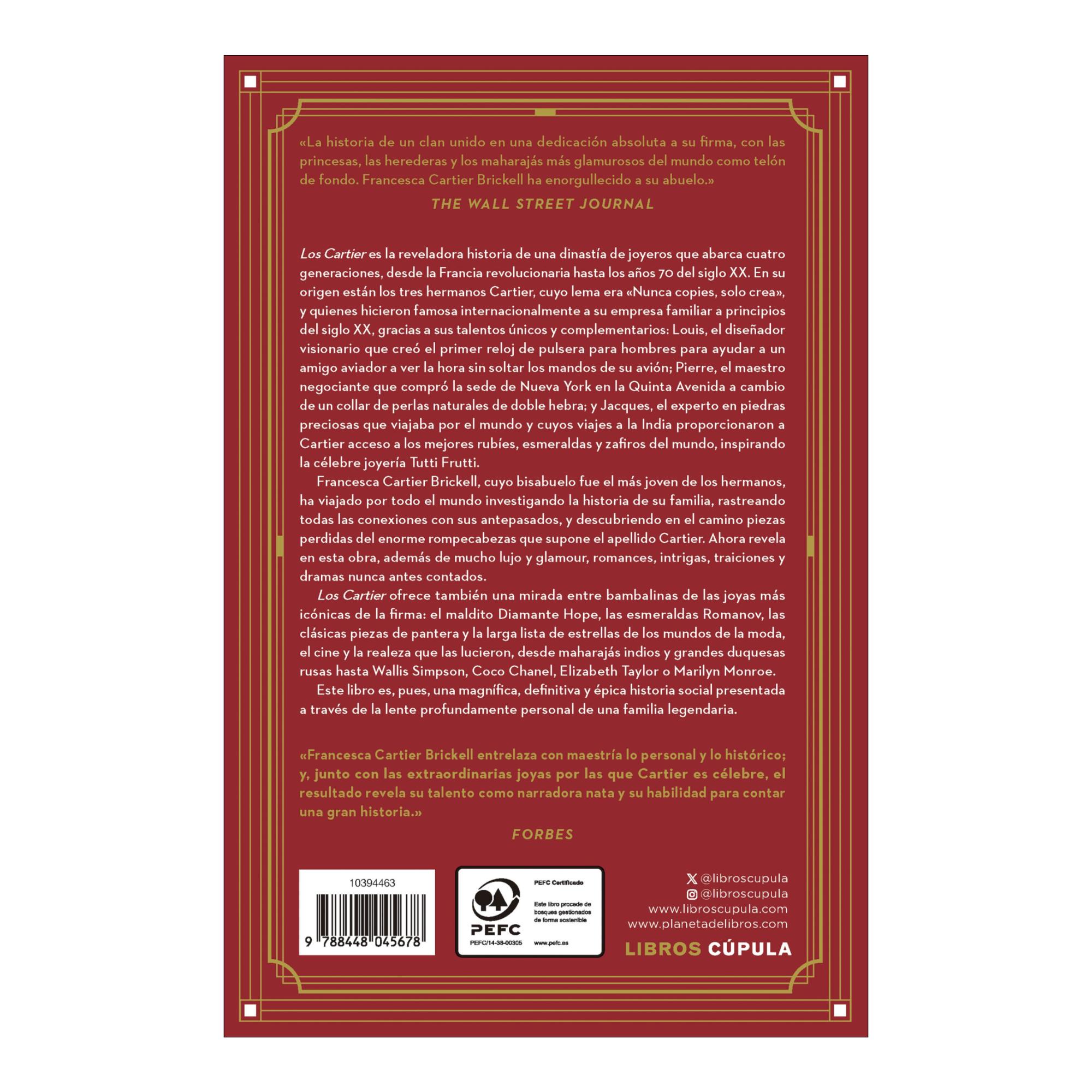 Los Cartier (Capa mole com abas) 2