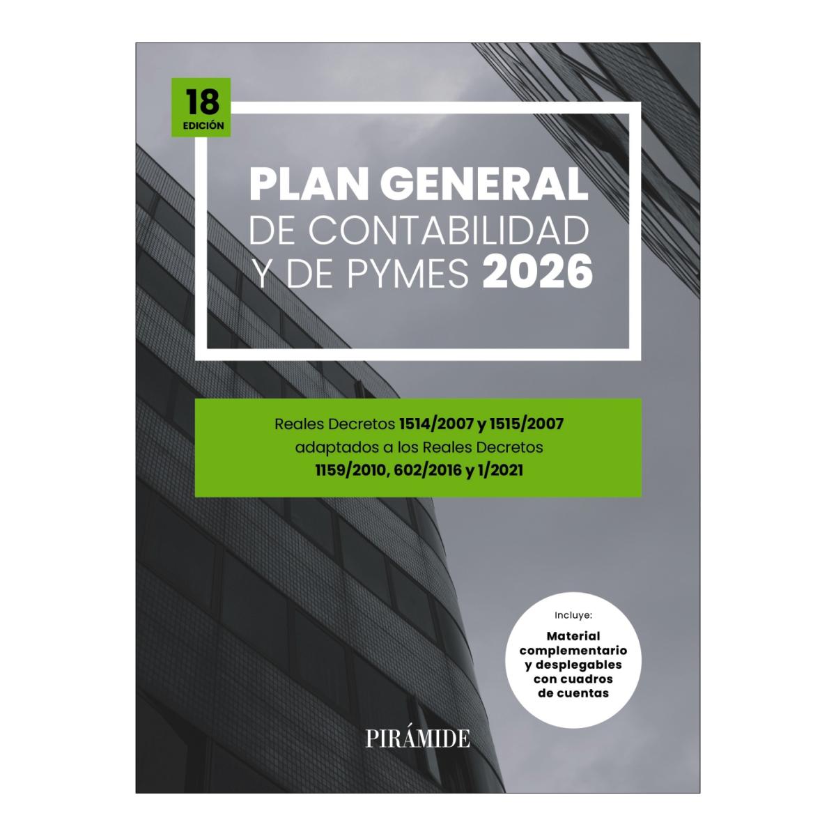 Imagem 0 de PLAN GENERAL DE CONTABILIDAD Y DE PYMES  (Capa Mole)